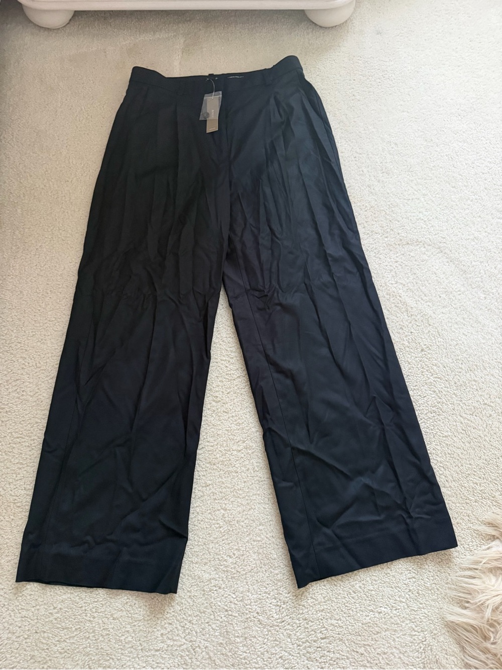 J Crew Black Wide-Leg Women Pant NWT